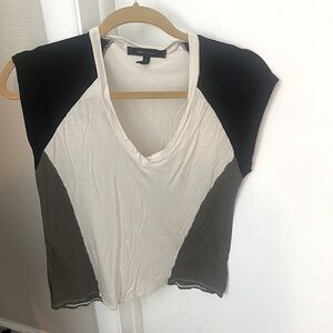 Bcbg maxazria cap sleeve shirt